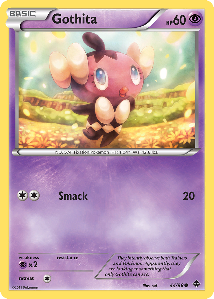 Pokemon | Gothita (44/98) [Black & White: Emerging Powers] | The Nerd Merchant