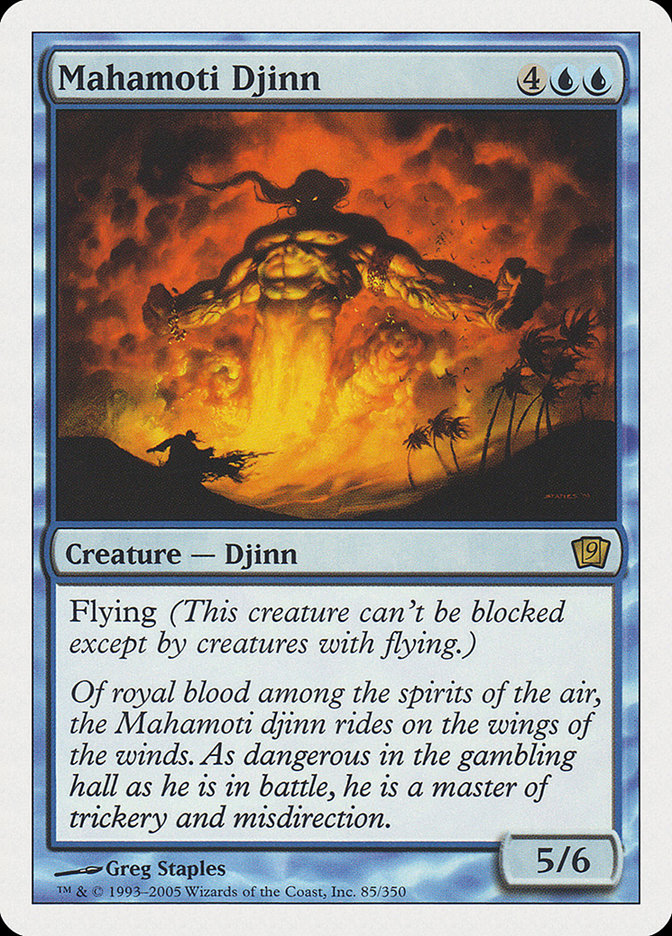 Magic | Mahamoti Djinn [Ninth Edition] | The Nerd Merchant