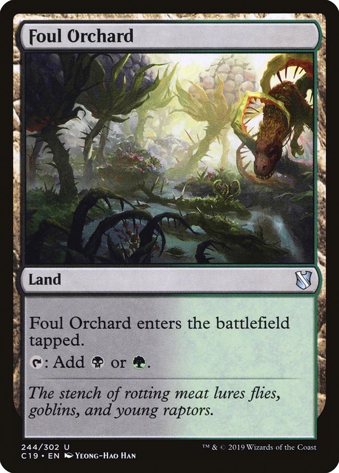 Magic | Foul Orchard [Commander 2019] | The Nerd Merchant