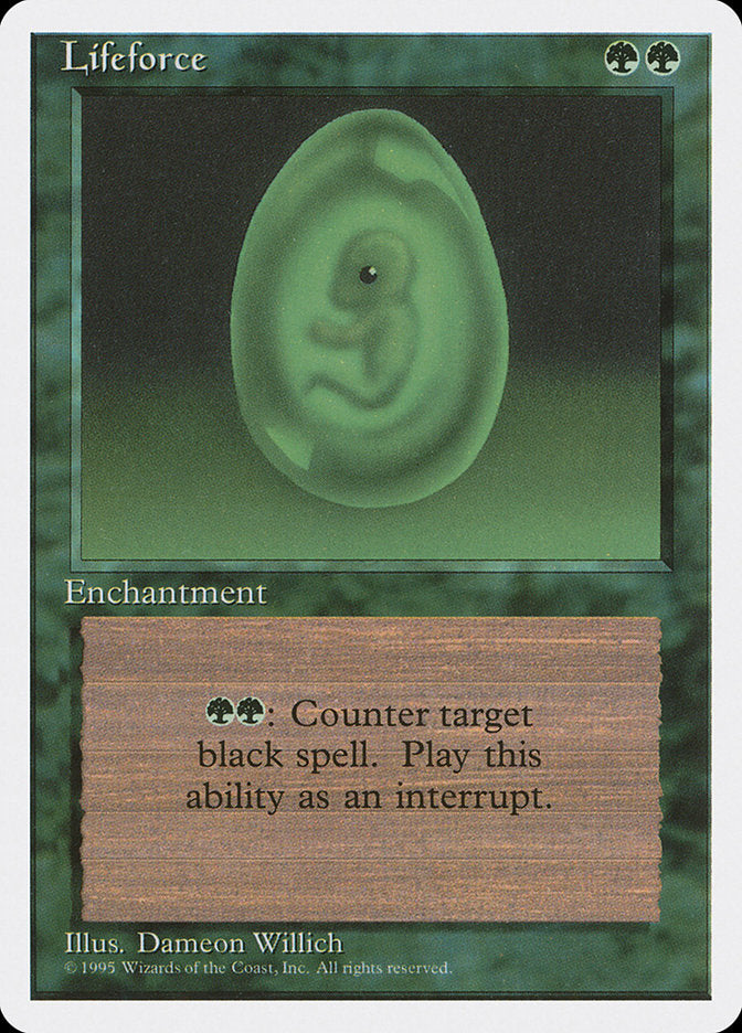 Magic | Lifeforce [Fourth Edition] | The Nerd Merchant