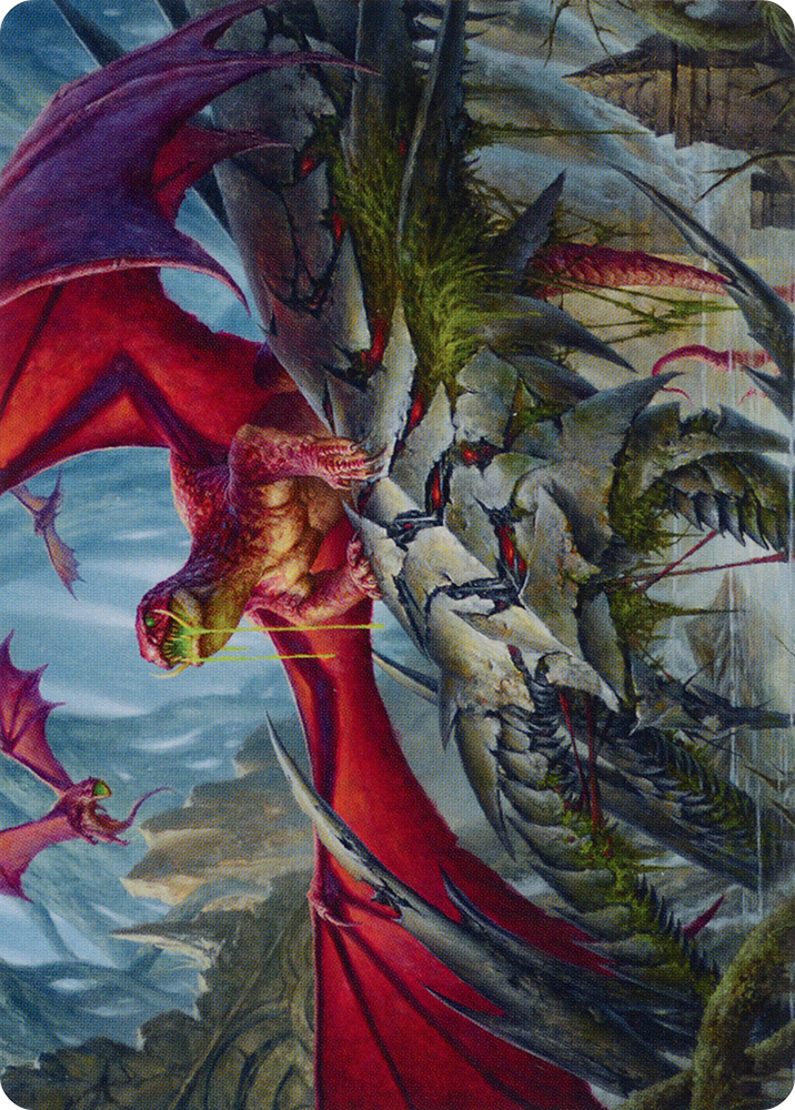 Magic | Hoarding Broodlord Art Card [March of the Machine Art Series] | The Nerd Merchant