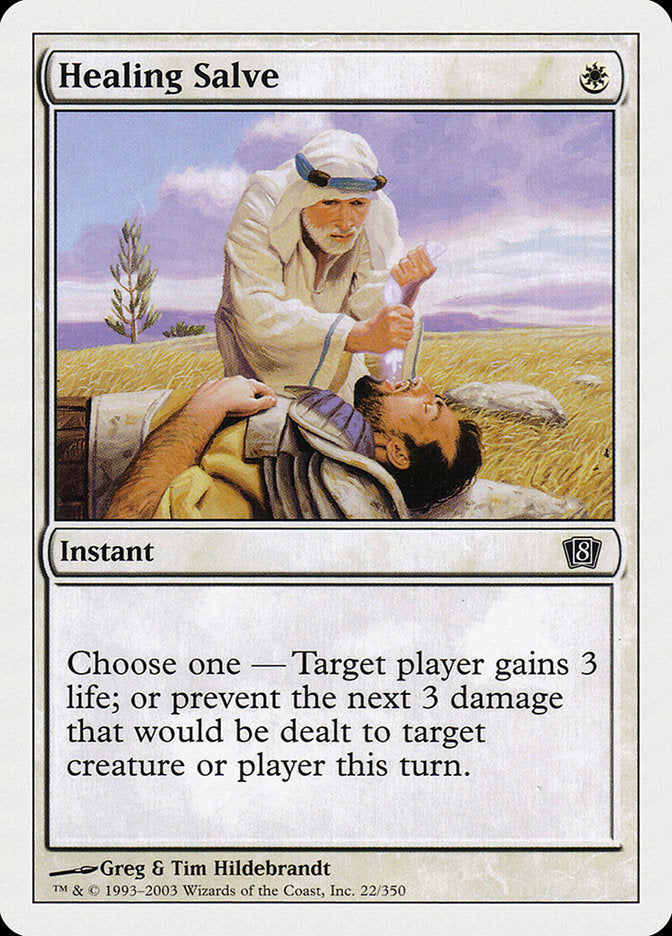 Magic | Healing Salve [Eighth Edition] | The Nerd Merchant
