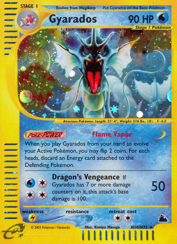 Pokemon | Gyarados (H10/H32) [Skyridge] | The Nerd Merchant