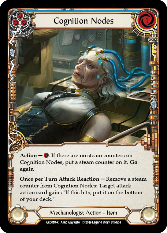 Flesh and Blood TCG | Cognition Nodes [ARC018-R] (Arcane Rising)  1st Edition Normal | The Nerd Merchant