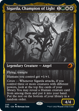 Magic | Sigarda, Champion of Light [Innistrad: Double Feature] | The Nerd Merchant