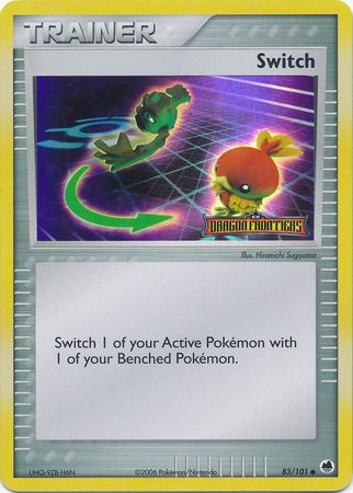 Pokemon | Switch (83/101) (Stamped) [EX: Dragon Frontiers] | The Nerd Merchant