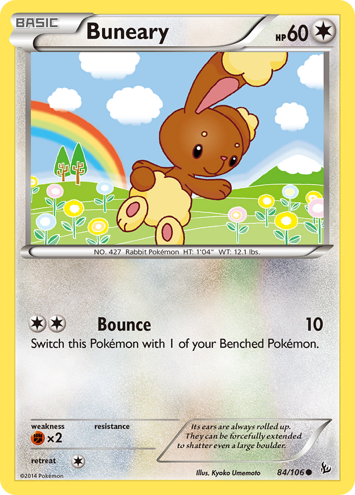 Pokemon | Buneary (84/106) [XY: Flashfire] | The Nerd Merchant