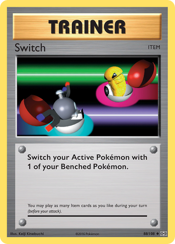 Pokemon | Switch (88/108) [XY: Evolutions] | The Nerd Merchant