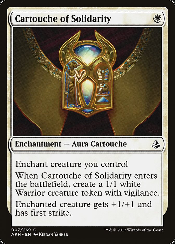 Magic | Cartouche of Solidarity [Amonkhet] | The Nerd Merchant