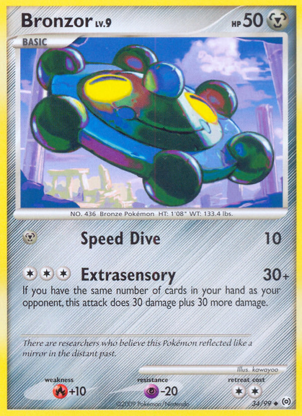 Pokemon | Bronzor (34/99) [Platinum: Arceus] | The Nerd Merchant