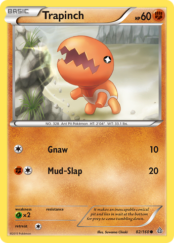 Pokemon | Trapinch (82/160) [XY: Primal Clash] | The Nerd Merchant