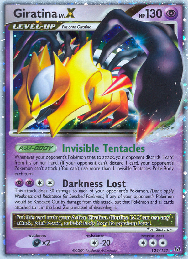 Pokemon | Giratina LV.X (124/127) [Platinum: Base Set] | The Nerd Merchant