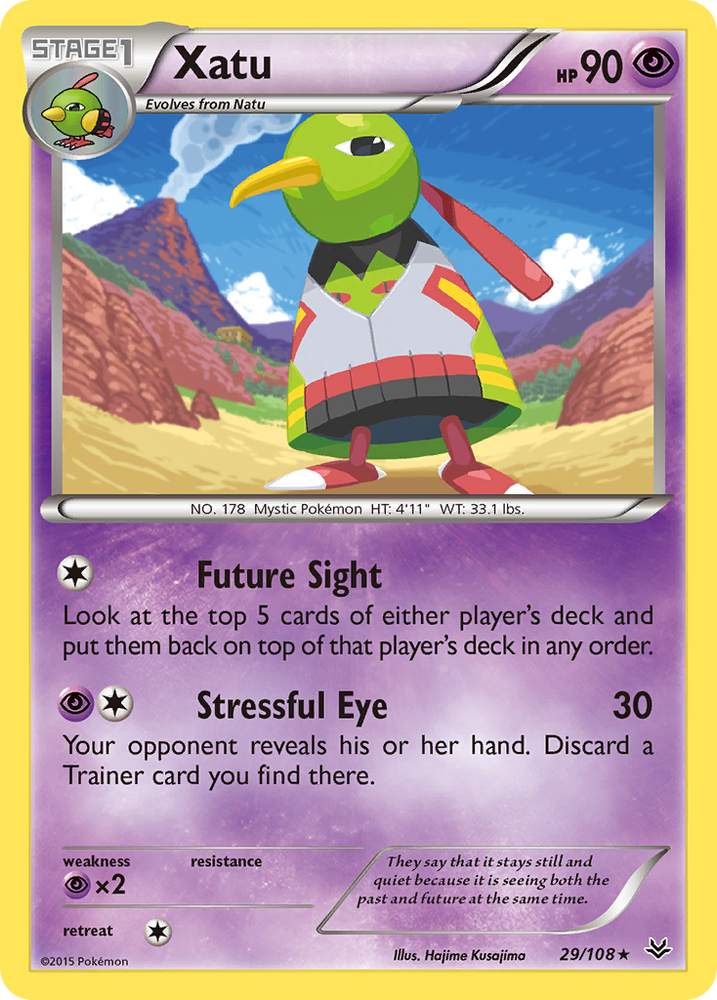 Pokemon | Xatu (29/108) [XY: Roaring Skies] | The Nerd Merchant