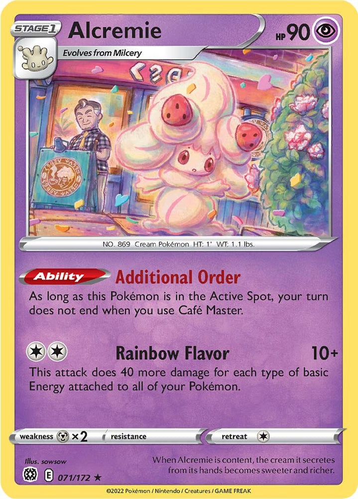 Pokemon | Alcremie (071/172) [Sword & Shield: Brilliant Stars] | The Nerd Merchant