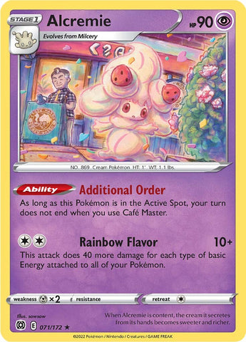 Pokemon | Alcremie (071/172) [Sword & Shield: Brilliant Stars] | The Nerd Merchant