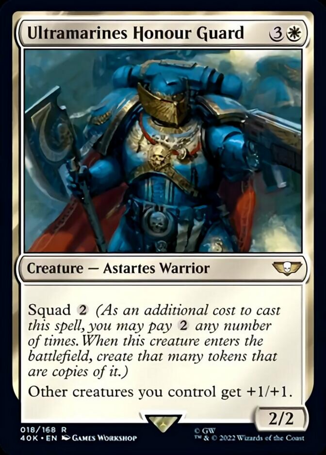 Magic | Ultramarines Honour Guard (Surge Foil) [Warhammer 40,000] | The Nerd Merchant