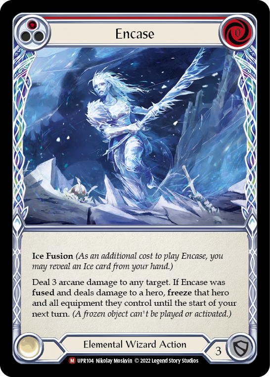 Flesh and Blood TCG | Encase [UPR104] (Uprising)  Rainbow Foil | The Nerd Merchant