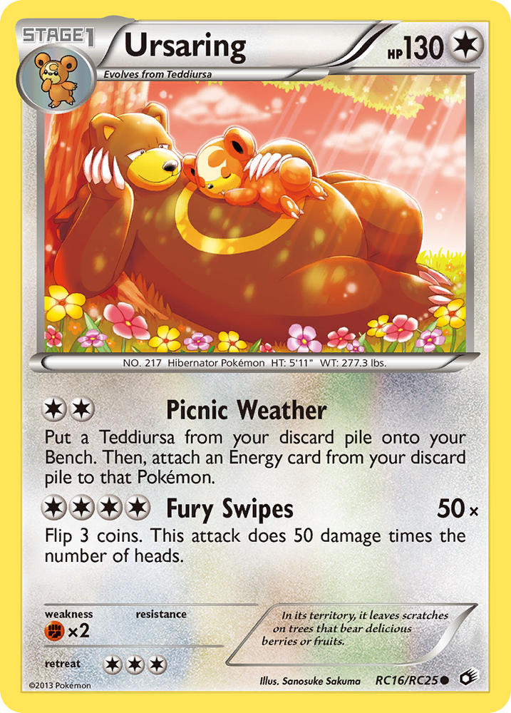 Pokemon | Ursaring (RC16/RC25) [Black & White: Legendary Treasures] | The Nerd Merchant