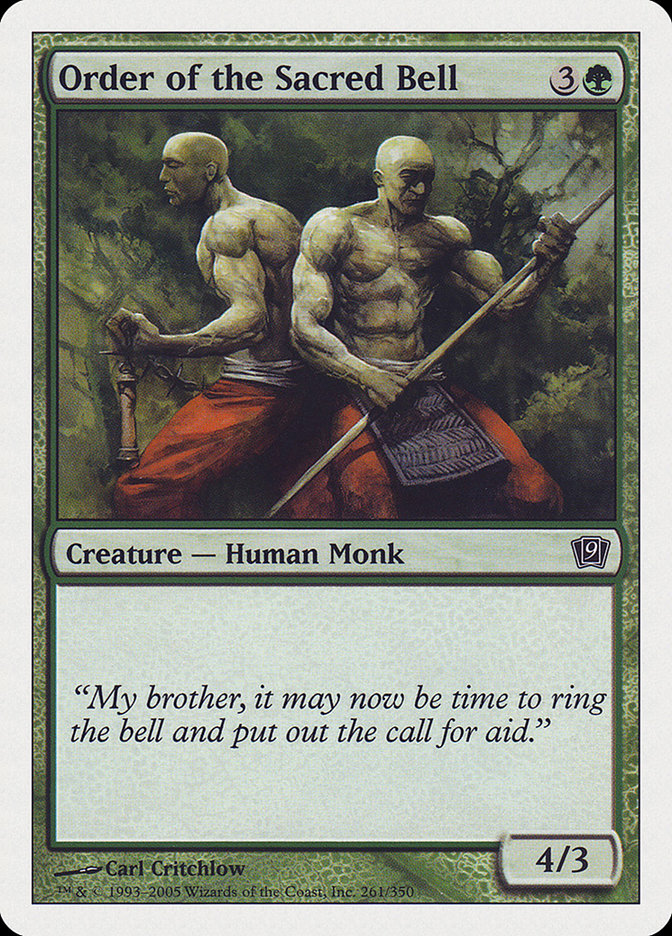 Magic | Order of the Sacred Bell [Ninth Edition] | The Nerd Merchant