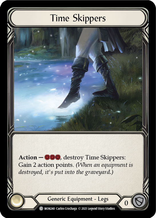 Flesh and Blood TCG | Time Skippers [MON240] (Monarch)  1st Edition Normal | The Nerd Merchant