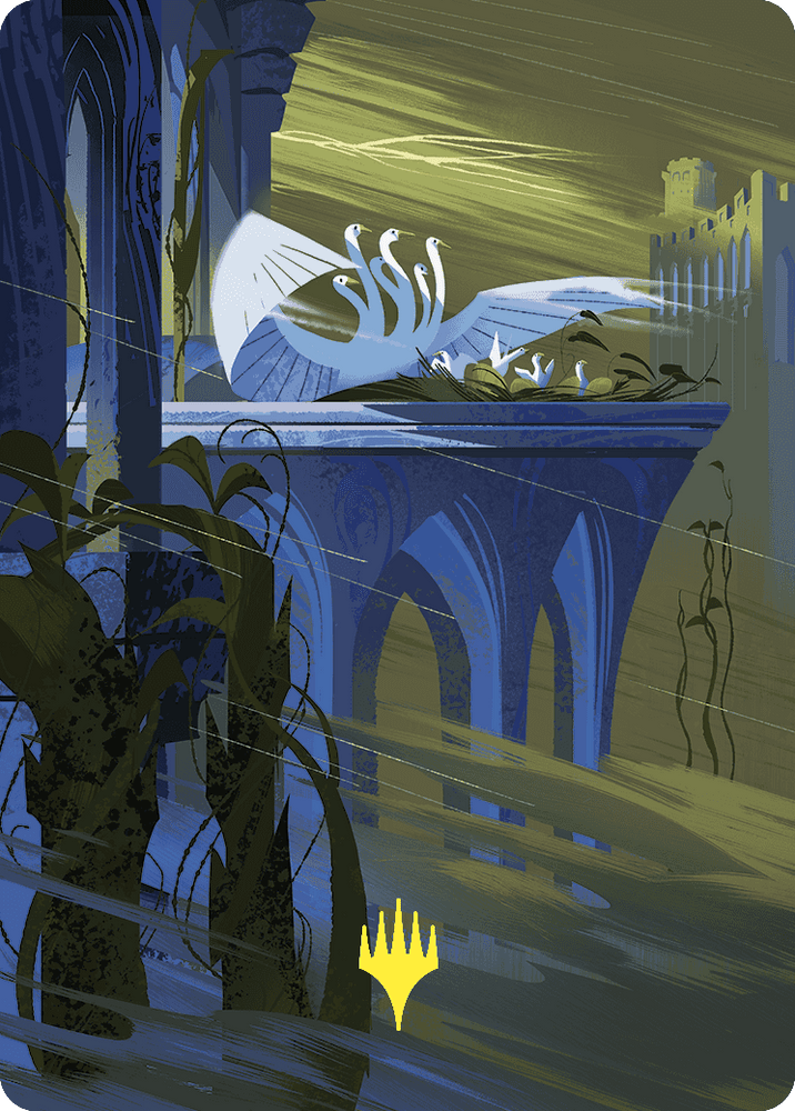 Magic | Doubling Season Art Card (Gold-Stamped Planeswalker Symbol) [Wilds of Eldraine Art Series] | The Nerd Merchant