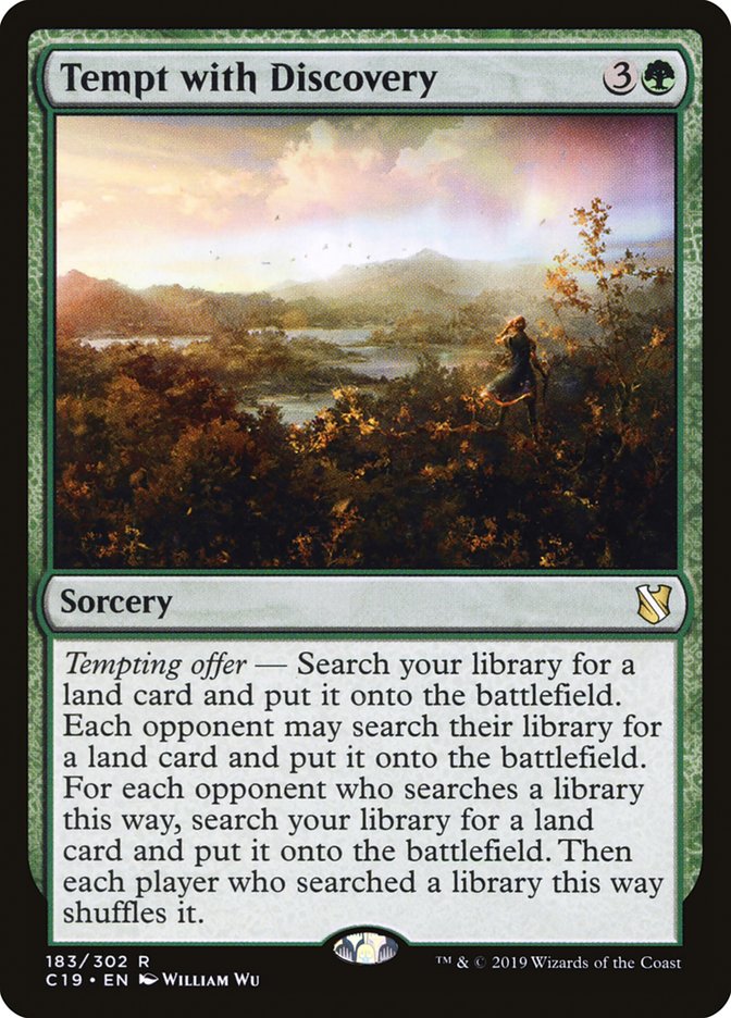 Magic | Tempt with Discovery [Commander 2019] | The Nerd Merchant