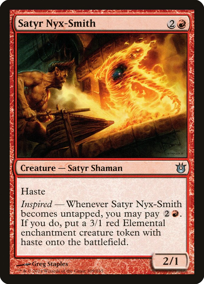 Magic | Satyr Nyx-Smith [Born of the Gods] | The Nerd Merchant
