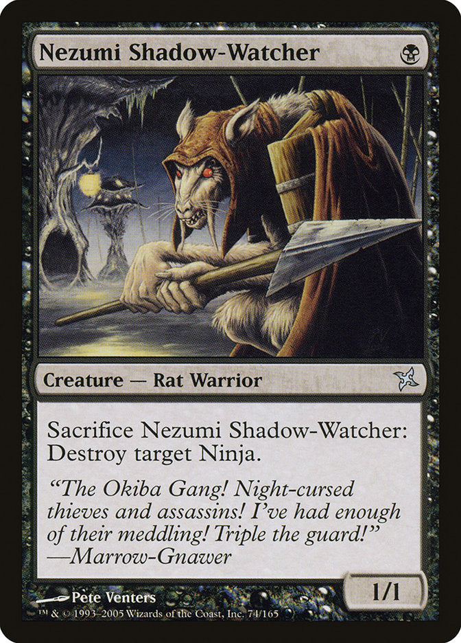 Magic | Nezumi Shadow-Watcher [Betrayers of Kamigawa] | The Nerd Merchant