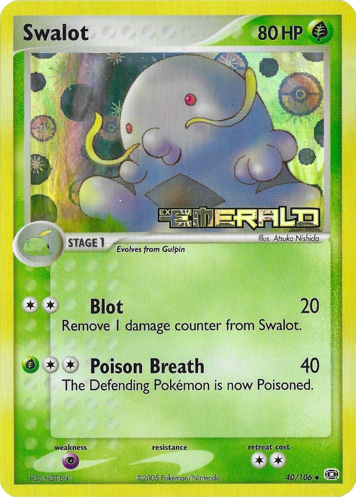 Pokemon | Swalot (40/106) (Stamped) [EX: Emerald] | The Nerd Merchant