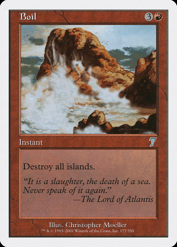 Magic | Boil [Seventh Edition] | The Nerd Merchant