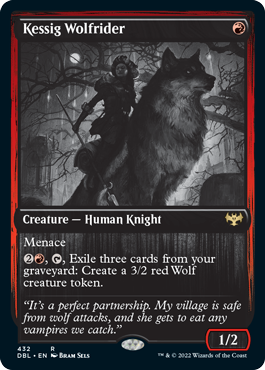 Magic | Kessig Wolfrider [Innistrad: Double Feature] | The Nerd Merchant