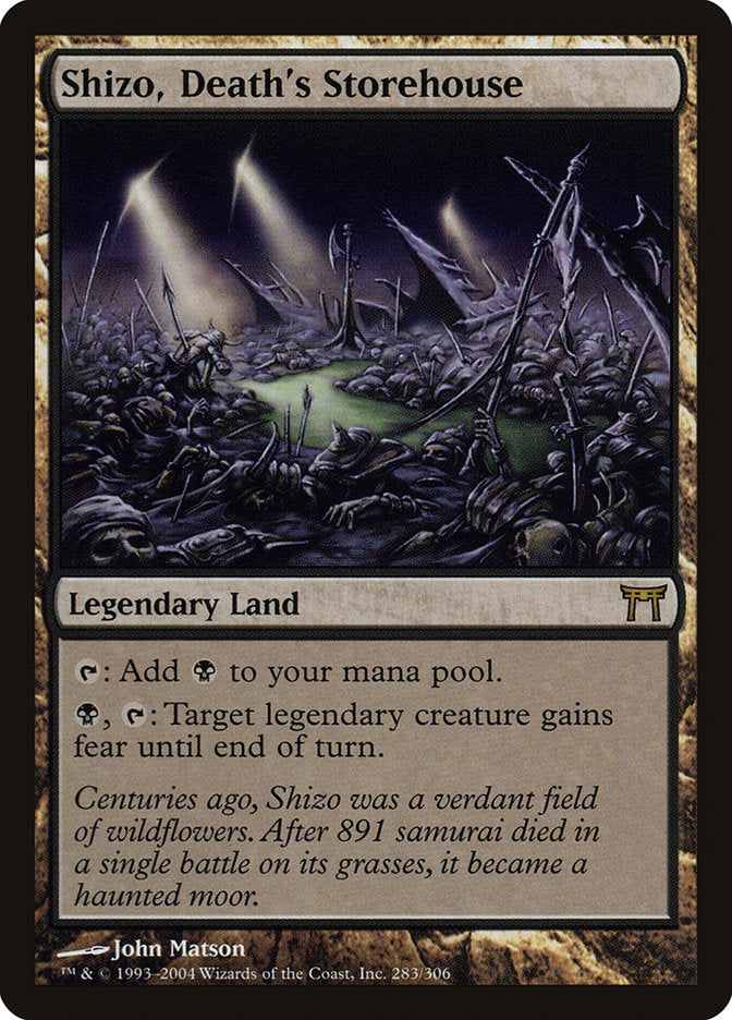 Magic | Shizo, Death's Storehouse [Champions of Kamigawa] | The Nerd Merchant