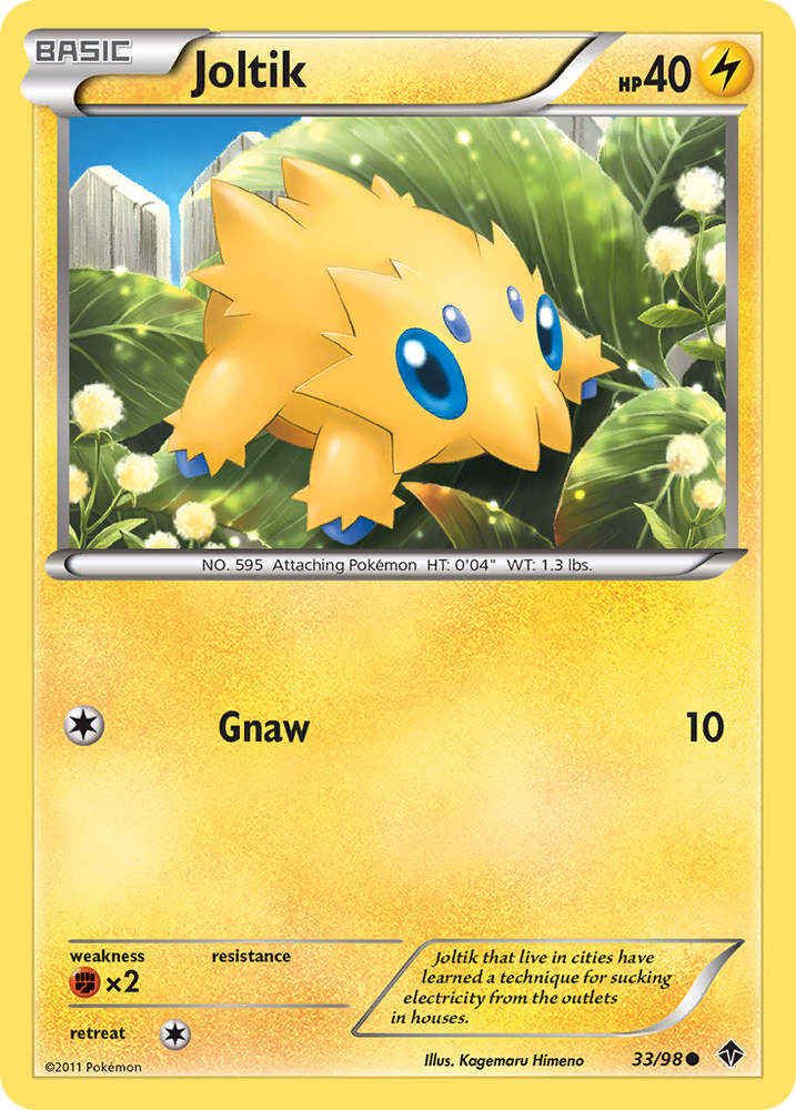 Pokemon | Joltik (33/98) [Black & White: Emerging Powers] | The Nerd Merchant