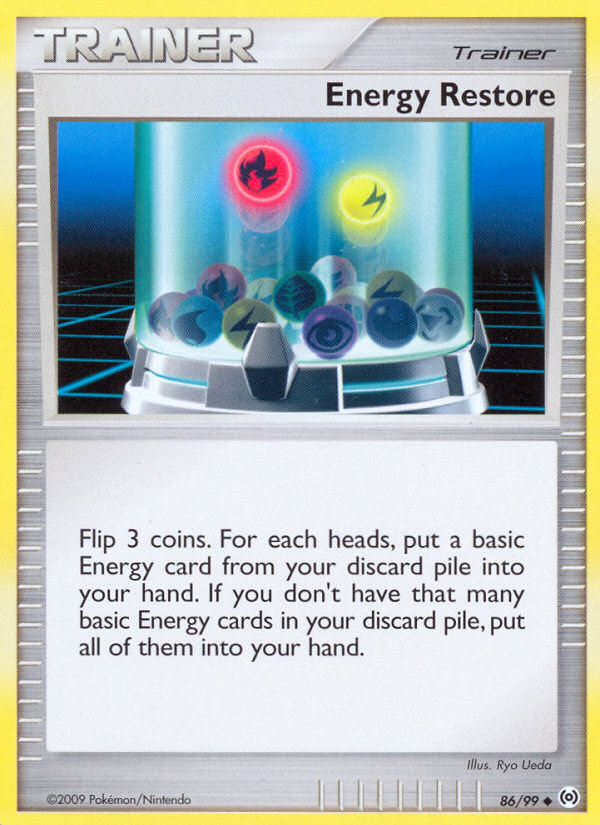 Pokemon | Energy Restore (86/99) [Platinum: Arceus] | The Nerd Merchant
