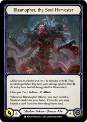 Flesh and Blood TCG | Blasmophet, the Soul Harvester // Ursur, the Soul Reaper [MON219 // MON220] (Monarch)  1st Edition Normal | The Nerd Merchant