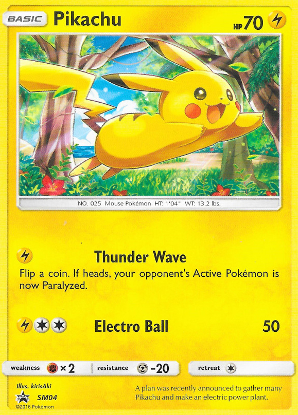 Pokemon | Pikachu (SM04) [Sun & Moon: Black Star Promos] | The Nerd Merchant