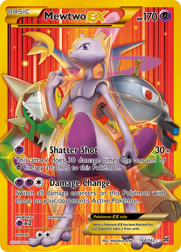 Pokemon | Mewtwo EX (164/162) [XY: BREAKthrough] | The Nerd Merchant