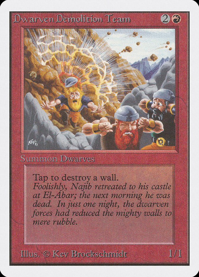 Magic | Dwarven Demolition Team [Unlimited Edition] | The Nerd Merchant