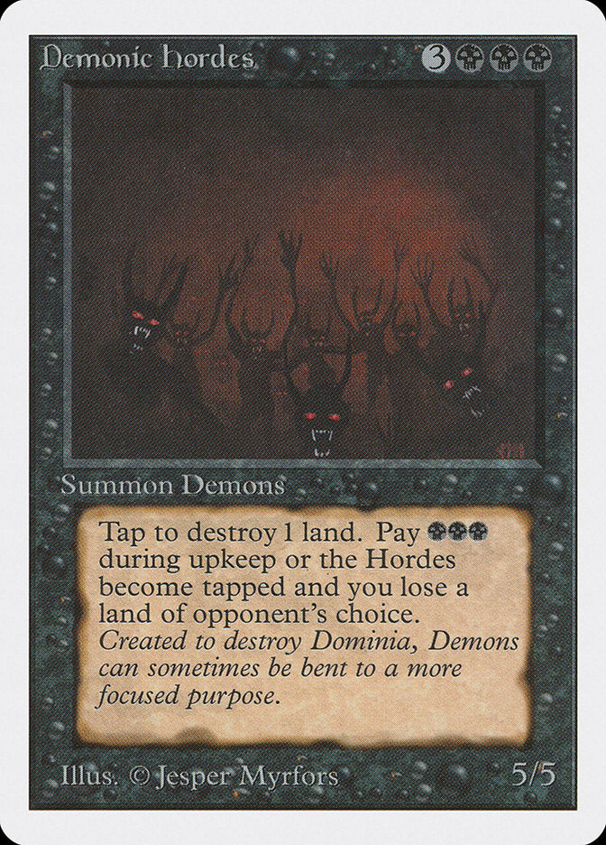 Magic | Demonic Hordes [Unlimited Edition] | The Nerd Merchant