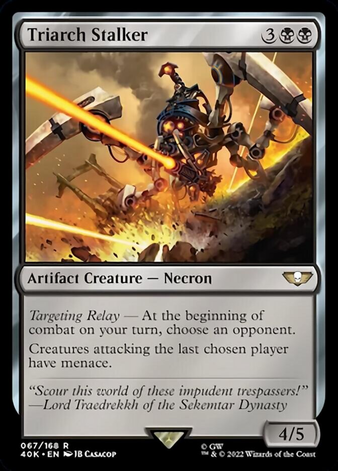 Magic | Triarch Stalker (Surge Foil) [Warhammer 40,000] | The Nerd Merchant