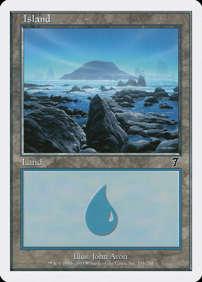 Magic | Island (334) [Seventh Edition] | The Nerd Merchant
