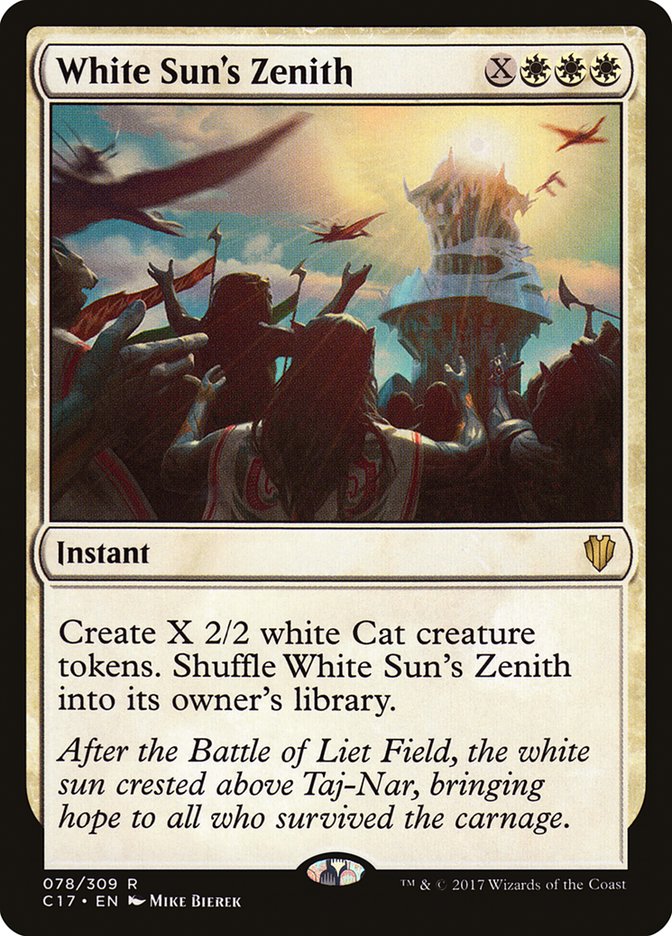 Magic | White Sun's Zenith [Commander 2017] | The Nerd Merchant