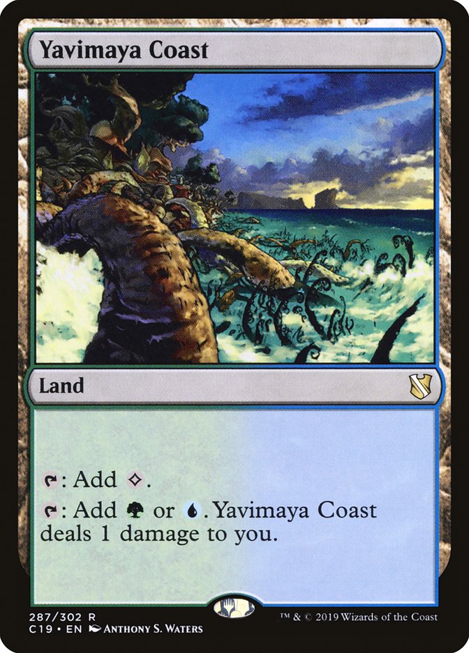 Magic | Yavimaya Coast [Commander 2019] | The Nerd Merchant
