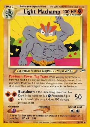 Pokemon | Light Machamp (25/105) [Neo Destiny Unlimited] | The Nerd Merchant