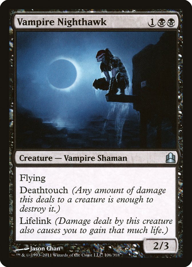 Magic | Vampire Nighthawk [Commander 2011] | The Nerd Merchant