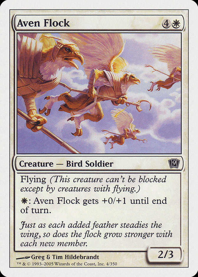 Magic | Aven Flock [Ninth Edition] | The Nerd Merchant