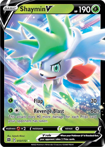 Pokemon | Shaymin V (013/172) [Sword & Shield: Brilliant Stars] | The Nerd Merchant