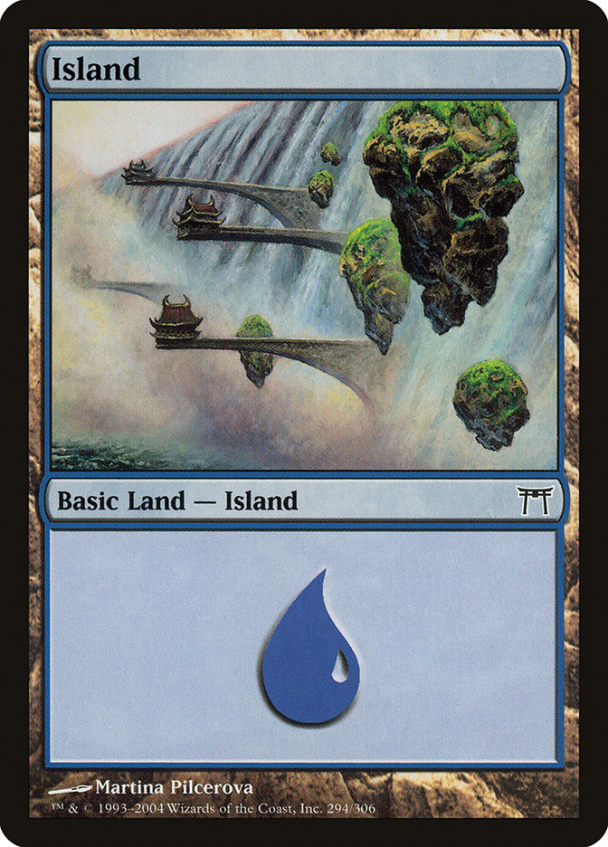Magic | Island (294) [Champions of Kamigawa] | The Nerd Merchant