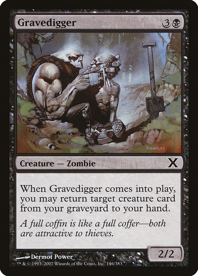 Magic | Gravedigger [Tenth Edition] | The Nerd Merchant