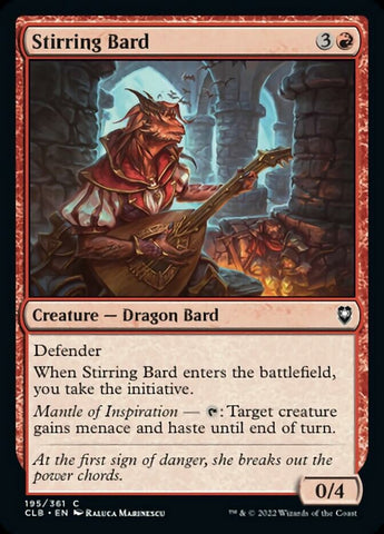 Magic | Stirring Bard [Commander Legends: Battle for Baldur's Gate] | The Nerd Merchant